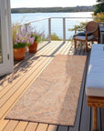 LOOMLAN Rugs Terra Peach Washable Indoor-Outdoor Rug