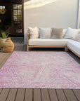 Terra Pink Washable Indoor - Outdoor Rug - LOOMLAN - LOOMLAN Rugs - Outdoor Rugs