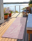 Terra Pink Washable Indoor - Outdoor Rug - LOOMLAN - LOOMLAN Rugs - Outdoor Rugs
