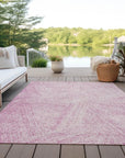 Terra Pink Washable Indoor - Outdoor Rug - LOOMLAN - LOOMLAN Rugs - Outdoor Rugs