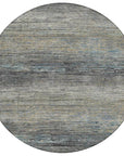 LOOMLAN Rugs Teya Gray Washable Indoor-Outdoor Rug