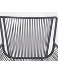 Seasonal Living The Dane Dining Arm Chair 2PC Dark Gray Patio Dining