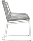 Seasonal Living The Dane Dining Arm Chair 2PC Grey Patio Dining Chairs