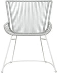 Seasonal Living The Dane Dining Arm Chair 2PC Grey Patio Dining Chairs