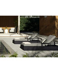 Tibi Fabric Outdoor Lounge Chair - LOOMLAN - SUNPAN - Outdoor Lounge Chairs