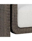 Tibi Fabric Outdoor Lounge Chair - LOOMLAN - SUNPAN - Outdoor Lounge Chairs