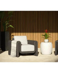 Tibi Fabric Outdoor Lounge Chair - LOOMLAN - SUNPAN - Outdoor Lounge Chairs