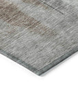 LOOMLAN Rugs Tint Brown Washable Indoor-Outdoor Rug