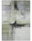 LOOMLAN Rugs Tint Green Washable Indoor-Outdoor Rug