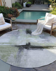 LOOMLAN Rugs Tint Green Washable Indoor-Outdoor Rug