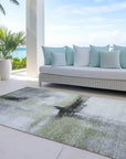 LOOMLAN Rugs Tint Green Washable Indoor-Outdoor Rug