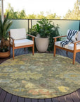 LOOMLAN Rugs Tirana Aloe Washable Indoor-Outdoor Rug