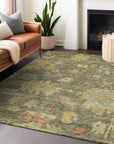 LOOMLAN Rugs Tirana Aloe Washable Indoor-Outdoor Rug