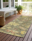 LOOMLAN Rugs Tirana Aloe Washable Indoor-Outdoor Rug