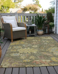 LOOMLAN Rugs Tirana Aloe Washable Indoor-Outdoor Rug