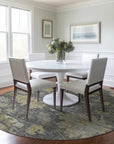 LOOMLAN Rugs Tirana Gray Washable Indoor-Outdoor Rug