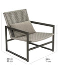 Seasonal Living Torres Strait Lounge Chair - Nut Brown Outdoor