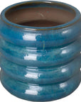 Emissary Torus Round Ceramic Planter