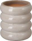 Emissary Torus Round Ceramic Planter