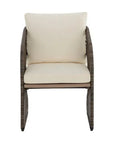 Toulon Dining Chair Stinson Cream Outdoor - LOOMLAN - SUNPAN - Outdoor Dining Chairs