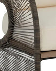 Toulon Lounge Chair Modern Stain Resistant - LOOMLAN - SUNPAN - Outdoor Lounge Chairs