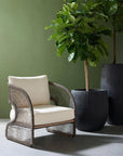 Toulon Lounge Chair Modern Stain Resistant - LOOMLAN - SUNPAN - Outdoor Lounge Chairs