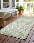 LOOMLAN Rugs Tova Green Washable Indoor-Outdoor Rug