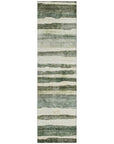 LOOMLAN Rugs Tramma Green Washable Indoor-Outdoor Rug