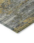 LOOMLAN Rugs Trazia Gold Washable Indoor-Outdoor Rug