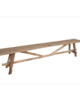Artesia Tucker Natural Wooden Outdoor Bench
