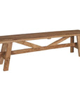 Artesia Tucker Natural Wooden Outdoor Bench