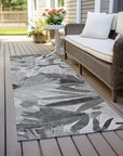LOOMLAN Rugs Twillith Gray Washable Indoor-Outdoor Rug
