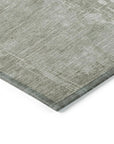 LOOMLAN Rugs Uma Ivory Washable Indoor-Outdoor Rug