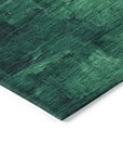 LOOMLAN Rugs Umberelle Purple Washable Indoor-Outdoor Rug