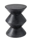 SUNPAN Union Concrete Outdoor Round End Table