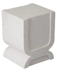 Emissary Uri 18 in. Square Terrazzo Garden Stool