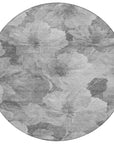 LOOMLAN Rugs Valmera Gray Washable Indoor-Outdoor Rug