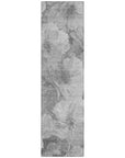 LOOMLAN Rugs Valmera Gray Washable Indoor-Outdoor Rug