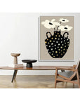 LOOMLAN Vase Floral II Artwork d Canvas Floating