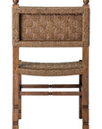 Seasonal Living Vaterra Pecan Matte Patio Dining Side Chair (Set Of 2)