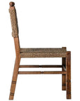 Seasonal Living Vaterra Pecan Matte Patio Dining Side Chair (Set Of 2)