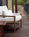 Seasonal Living Vaterra Premium Teak Patio Lounge Chair