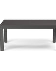 Vegas Aluminum Outdoor Dining Table - LOOMLAN - Sunset West - Outdoor Dining Tables