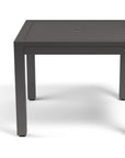 Vegas Aluminum Square Outdoor Dining Table - LOOMLAN - Sunset West - Outdoor Dining Tables