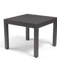 Vegas Aluminum Square Outdoor Dining Table - LOOMLAN - Sunset West - Outdoor Dining Tables