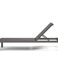 Vegas Aluminum Stackable Patio Chaise Lounge - LOOMLAN - Sunset West - Outdoor Chaises