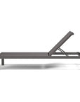 Vegas Aluminum Stackable Patio Chaise Lounge - LOOMLAN - Sunset West - Outdoor Chaises