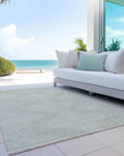LOOMLAN Rugs Velina Beige Washable Indoor-Outdoor Rug