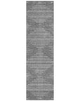 LOOMLAN Rugs Velina Charcoal Washable Indoor-Outdoor Rug