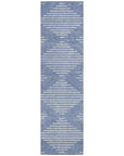 LOOMLAN Rugs Velina Denim Washable Indoor-Outdoor Rug